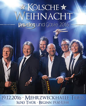 KÖLSCHE WEIHNACHT PAVEIER UND GÄSTE IN DER MEHRZWECKHALLE THÜR KÖLSCHE WEIHNACHT PAVEIER UND GÄSTE IN DER MEHRZWECKHALLE THÜR
