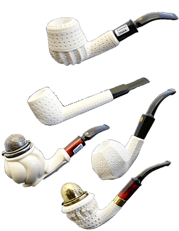 Jahrespfeifen Meerschaumpfeifen Einzelstücke Exklusiv